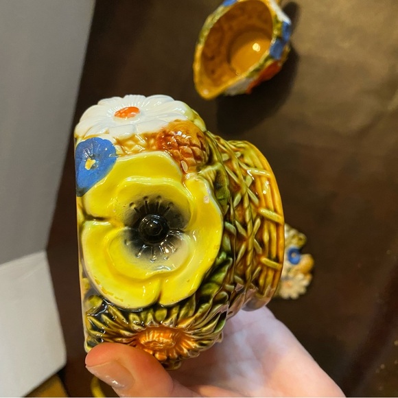 Vintage cream & sugar set - Picture 15 of 16